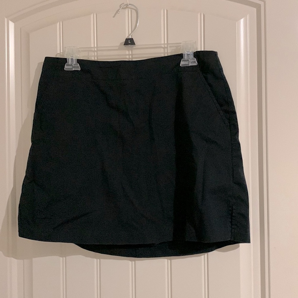 Black skirt with shorts - 8